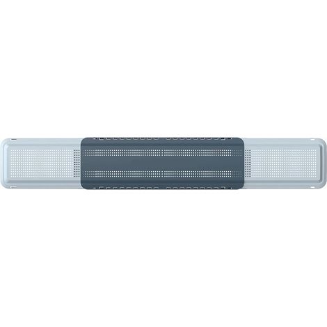 Déflecteur de climatiseur rétractable et suspendu pour empêcher le soufflage direct, aile de ventilation bleue (1/5)