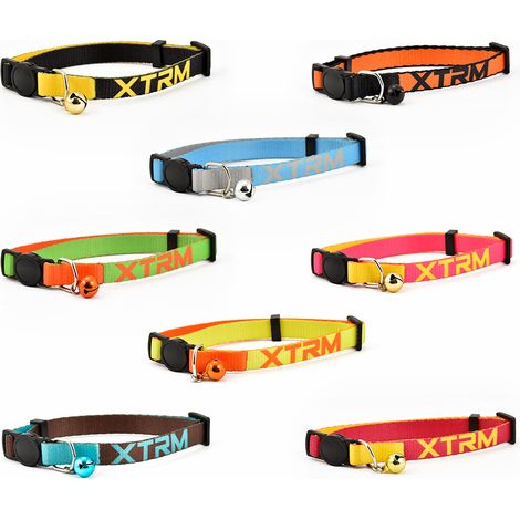Collier Chat Néon Flash X-trm Sécurité Et Visibilité Pour Chat - Nayeco