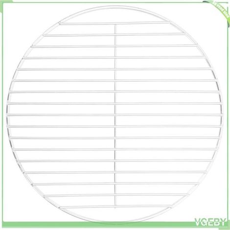 4010551 Grille de barbecue ronde 34,5 cm acier inoxydable 304 (1/5)