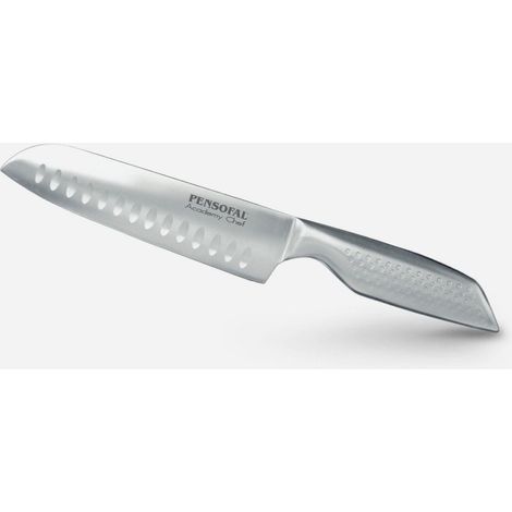 Academy Chef-Santoku-Messer aus Edelstahl 18 cm
