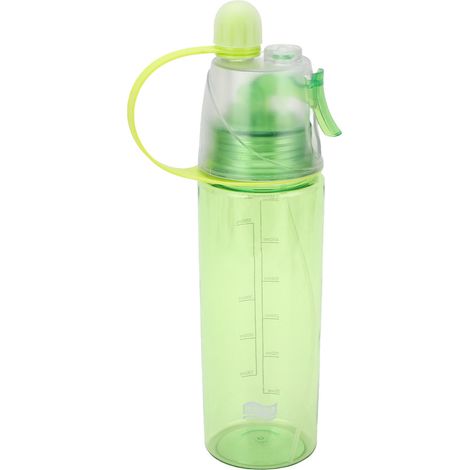 Bouteille d'eau vaporisateur transparente grande capacité pour randonnée sport pique-nique (1/5)