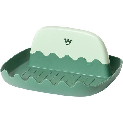Spoon Rest - Multifunctional Kitchen Tool Storage Rack - For Spoons Utensils And Seasoning Bottles - Green - 1 Piece (1/4)