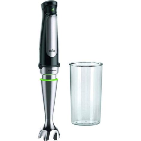Mixeur Plongeant 1000W Gobelet Verseur 600ml Noir (1/5)
