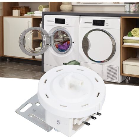 Interruptor de presión de nivel de agua para lavadoras, compatible con PSR1112DC5V DC5V, PC + acero inoxidable, resistente a altas temperaturas, 1 unidad. (1/5)