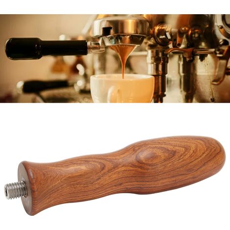 Poignée en Bois M10 pour Portafiltre Café - Accessoire Cafetière Maison ou Café (1/5)