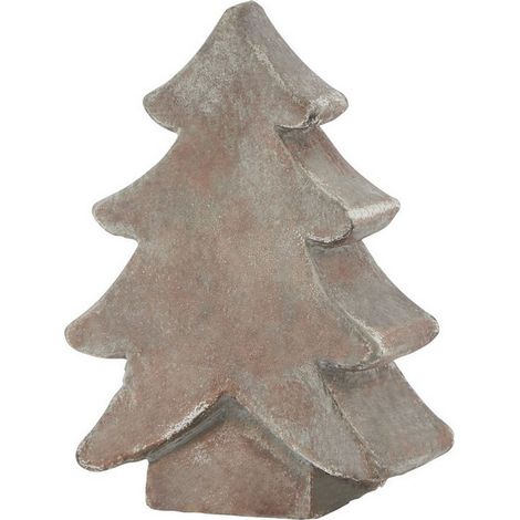 Siena Small Christmas Tree - Ceramic - L5 x W12 x H17 cm - Brown