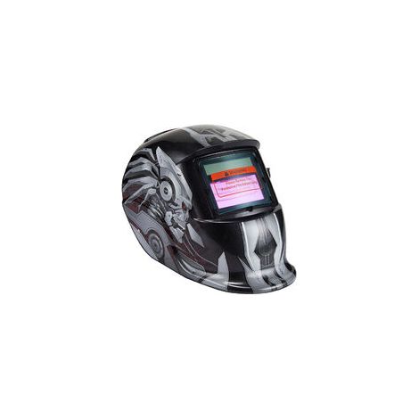 Casque de soudage automatique - Masque de soudage avec 2 lentilles et 2 capteurs de teinte réglables DIN9-13 pour soudage à l'arc MIG, TIG et MAG [Classe d'énergie A+++] - Masque et lunettes de soudag