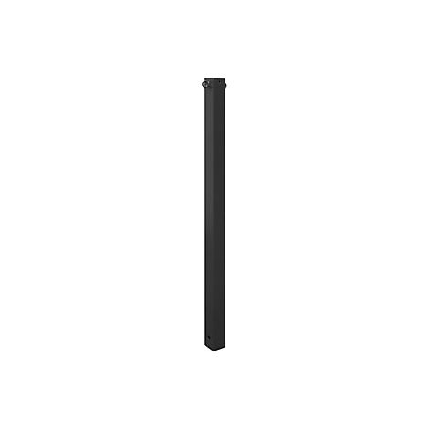 Poste barrera 70 x 70 mm hierro micáceo para encementar