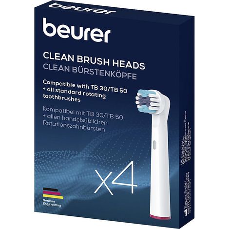 Ersatzköpfe für elektrische Zahnbürste Clean 4er Pack
