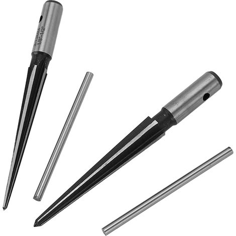 Alésoir conique manuel pour le travail du bois, tige ronde, outil de biseautage pour planches de 3 à 13 mm et de 5 à 16 mm (1/5)
