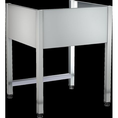 KWC Untergestell, MAXIMA, Edelstahl, 680x850x650 mm (1/2)