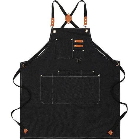 Tablier de Cuisine,Tablier de Travail,Tablier Barbecue,pour Barbecue, Restaurant, Jardin, Barbecue, Café (1/3)