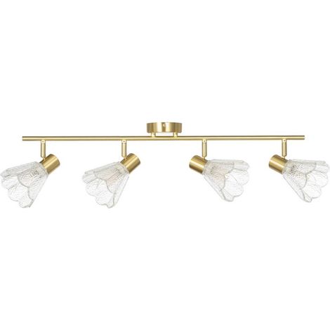 Lindby Foco 'Margaux' en Dorado de Metal (1/5)