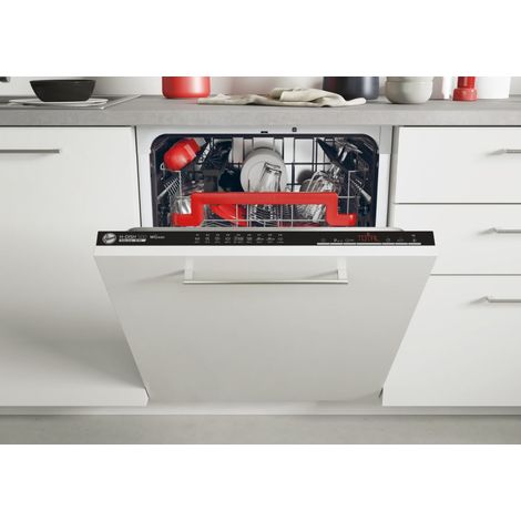 Hoover H-DISH 500 HDIN 4D620PB/E. Posizionamento dell'apparecchio: A scomparsa totale, Dimensione: Dimensione massima (60 cm), Colore della porta: Bianco. Numero di coperti: 16 coper... - HDIN4D620PBE (1/7)