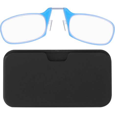 Lunettes de lecture anti-lumière bleue sans branches, unisexe pour seniors (+200 protection bleue) (1/5)