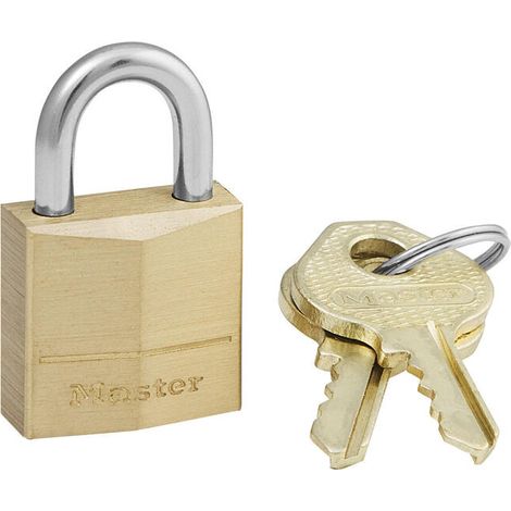 Cadenas Laiton 20mm Master Lock Sécurité Compacte Laiton Massif - Master Lock