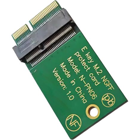 Placa de prueba PCB del módulo WiFi para tarjetas A+E Key y E Key. (1/2)