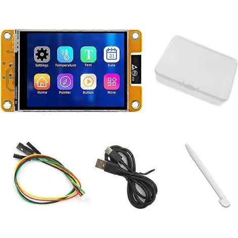 ESP32 WiFi Bluetooth Modul Entwicklungsboard, 240x320 Auflösung, 2,8 Zoll resistiver Touchscreen, ILI9341 Treiber (1/5)