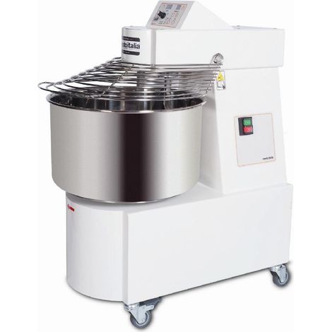 Pétrin à Spirale Vitesse Variable Tête Fixe SKV - Monophasé 32 Litres - Resto Italia