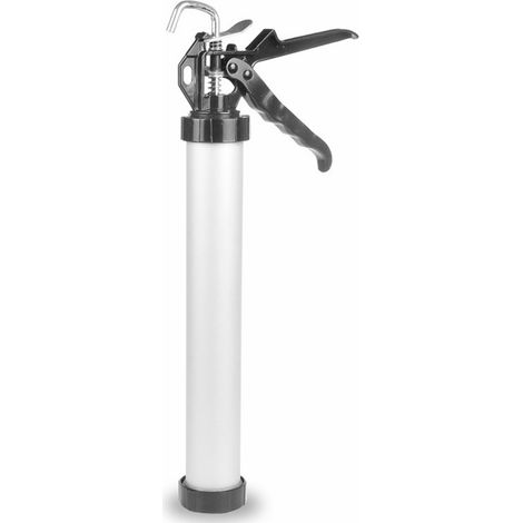 Pistolet à calfeutrer manuel en aluminium, poignée ergonomique rotative pour espaces étroits, outil à joint économique, usage professionnel (1/5)