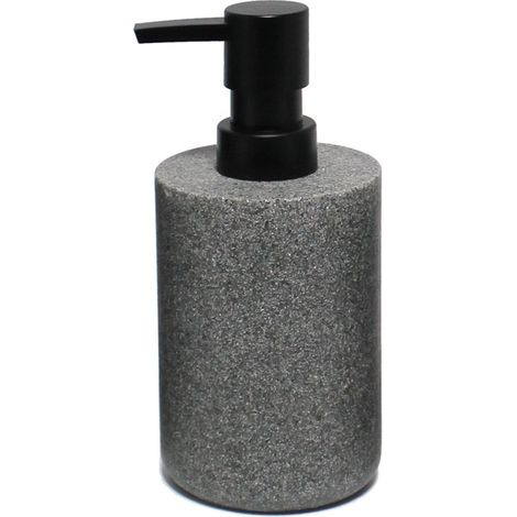 Distributeur de Savon "Granite" 16cm Gris (1/3)