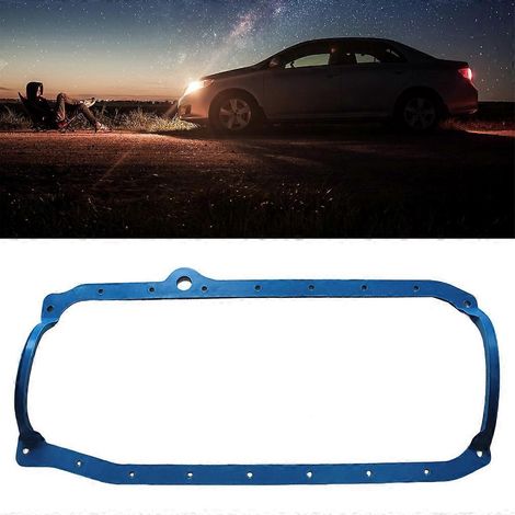 Joint de carter d'huile en caoutchouc à âme d'acier bleu Accessoires moteur automobile Produits de course (1/4)