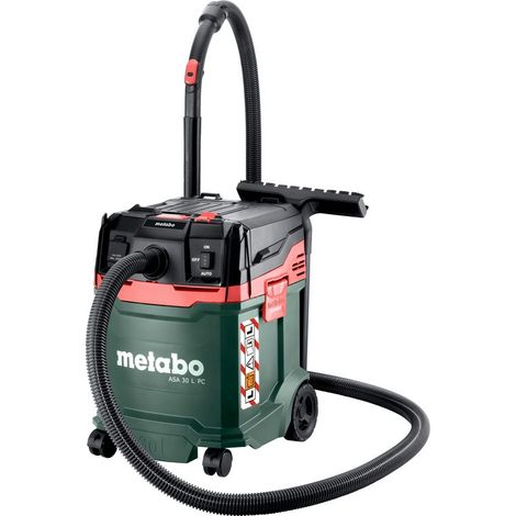 Metabo Aspirapolvere universale ASA 30 L PC con pulizia manuale del filtro (602086000)