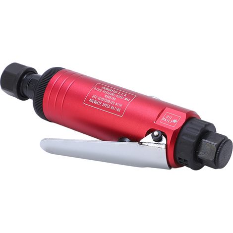Meuleuse droite pneumatique 25000 tr/min 90 PSI, outil rotatif à air comprimé avec pince 3 mm 6 mm, polissage finition, style européen (1/5)