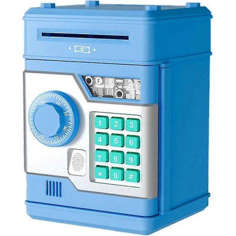 Tirelire automatique bancaire pour enfants avec empreinte digitale et mot de passe (1/5)