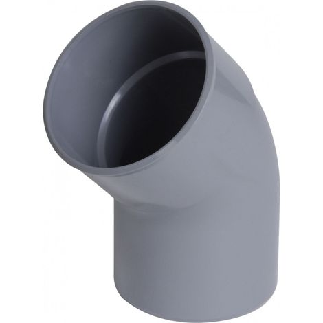 PVC-Bogen 45° MF: 140