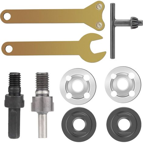 Maison, 9 Pcs Pièces de Serrage Destiné à Meuleuse Angulaire, Intérieur, Accessoire, Maison, Équipement (1/5)