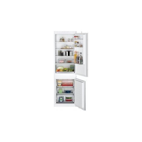Siemens KI86NNSF0 iQ100 Frigorifero Combinato da Incasso 260 L 177 cm Classe F 39 dB No Frost LED colore Bianco (1/5)
