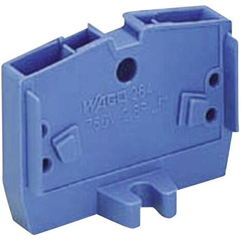 Borne d'extrémité WAGO 264-301 6 mm ressort de traction Affectation: L gris 1 pc(s) (1/4)