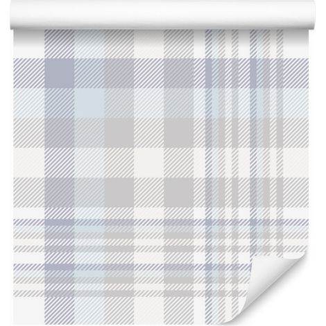Papier peint à carreaux au style moderne pour le salon et la chambre, 50 x 1000 cm (1/5)