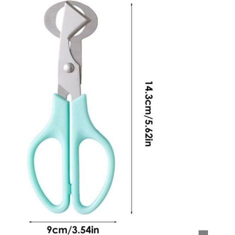 Ciseaux coupe-œufs de caille en inox – 2 pcs, précision & facilité (1/4)
