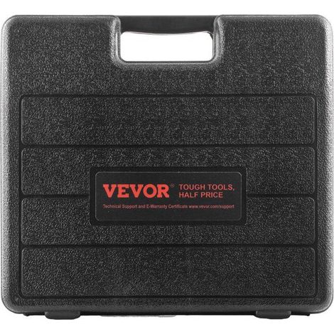 Fixation à mortaiser pour perceuse à colonne -4 burins - 5 bagues - Acier trempé - Fonte et acier (1/5)