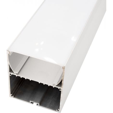 Perfil de Aluminio Vant 12V/24V/220V 2 Metros  Opal   IluminaShop