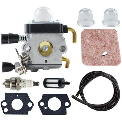 Carburatore C1Q-S97 FS55 per tagliasiepi/diserbante combinato a filo STIHL FS38 FS46 FS45 FS55R FS55RC HL45 FS45C FS46C FC55 FS55C KM55 KM55R HS45 - Ricambi 4140 120 0612 (1/5)
