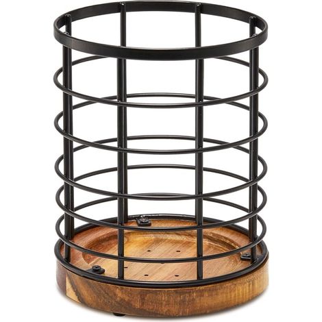 Éviers de cuisine à base en bois, noir