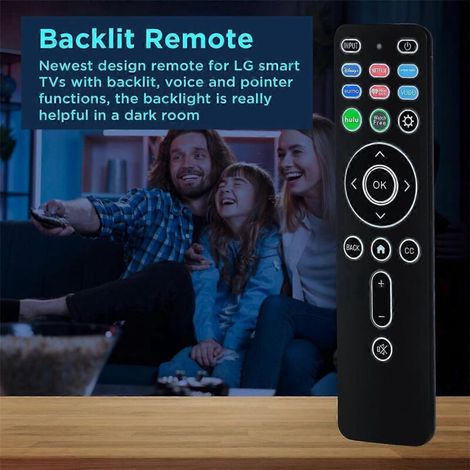 XRT260 Universalfernbedienung mit Hintergrundbeleuchtung, Ersatz für Smart-TVs. (1/5)