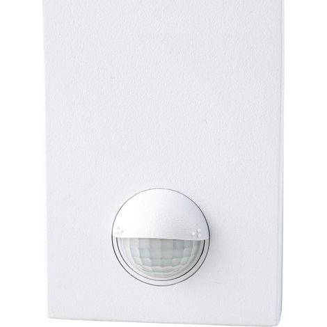 Aplique led sensor exterior IP54 matel blanco 4200K (1/5)