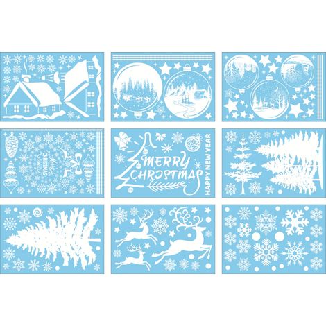 Autocollants statiques pour fenêtres - Décoration de Noël (1/5)