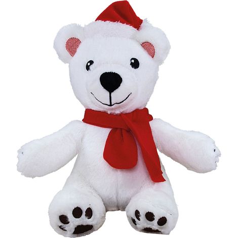 Nobby Xmas Eisbär Plüsch 35 cm Ausgestopftes Spielzeug