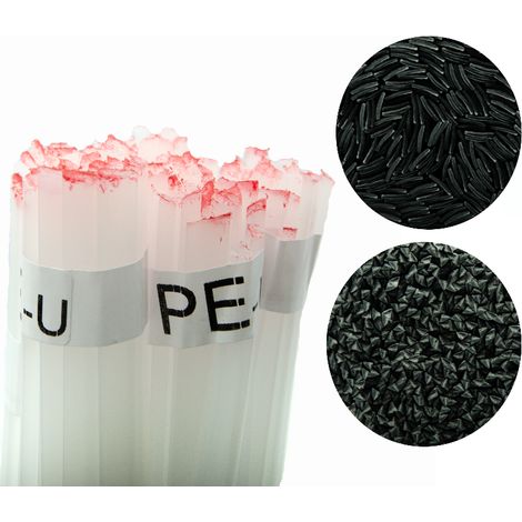 Rosfix – Schweißdraht für PE-Kunststoffe  100g, 42cm, Weiß  Schmelzpunkt 260-320°C, PEHD, PELD, PEMD, LLDPE  Ideal für Spritzwasser- und Kraftstofftanks  Kunststoff-Schweißzubehör