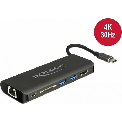 Delock connecteur usb type-ct 3.1 hdmi 4k 30 hz