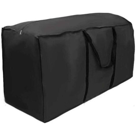 BUNTHAUS Große Aufbewahrungstasche aus 210D Oxford-Gewebe, wasserdicht, für Kissen, Terrassenmöbel, leicht, mit Reißverschluss (173 x 76 x 51 cm)