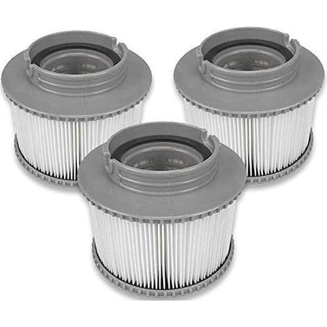 Filters, Pool Filter Cartridges, Replacement Filter Cartridges for Tub, Spa, Pool (3 Pieces) (1/5)