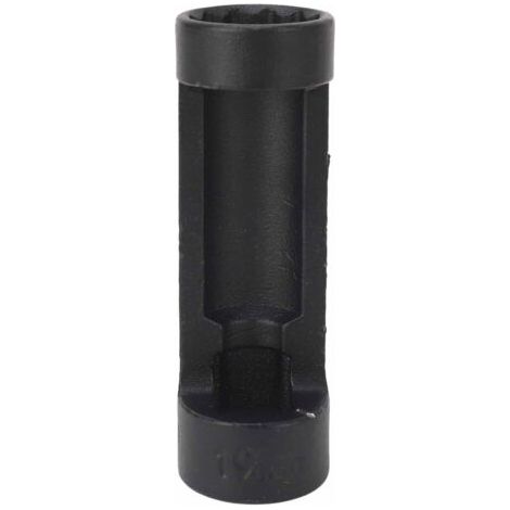 BUNTHAUS Douille pour écrou d'amortisseur haute résistance et efficace à 12 pans, 81 mm, outil de démontage de suspension universel pour voitures, 19 mm/0,75 po (1/5)