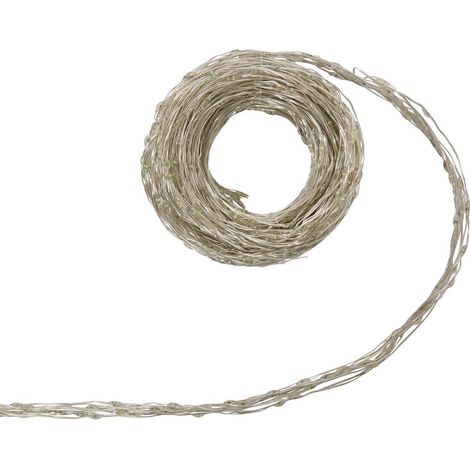 Guirlande lumineuse cascade d'extérieur 5 m 1000 LED blanc froid fil cuivre 13 fonctions avec minuteur sur secteur - Atmosphera créateur d'intérieur (1/5)