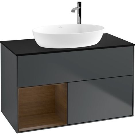 Villeroy & Boch F892GNHG Meuble sous-lavabo Finion F89 (1/2)